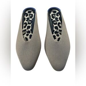 Rothy's Demi Mule Tan Slip-On Flats: NWOT
